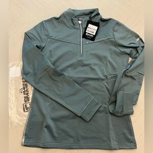 Cavallo equestrian 3/4 zip NWT - Green color. Size 36 or 8